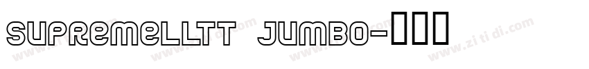 SupremeLLTT Jumbo字体转换